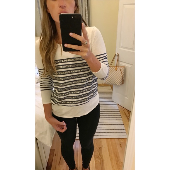 J Crew Beaded Shirt - Picture 4 of 4